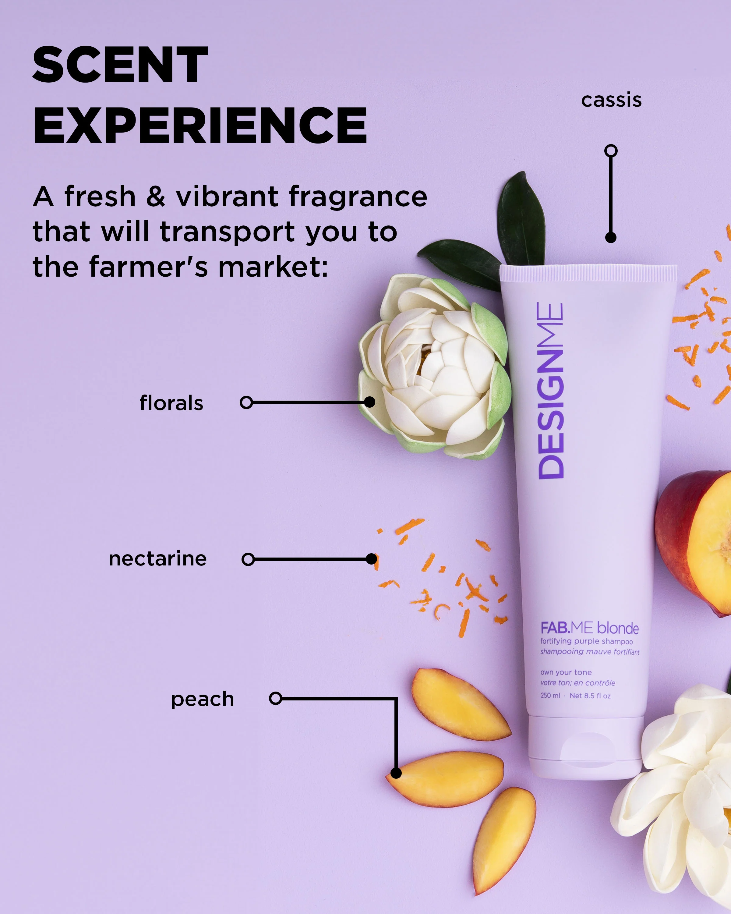 FAB.ME BLONDE • Fortifying Purple Shampoo - Image 6