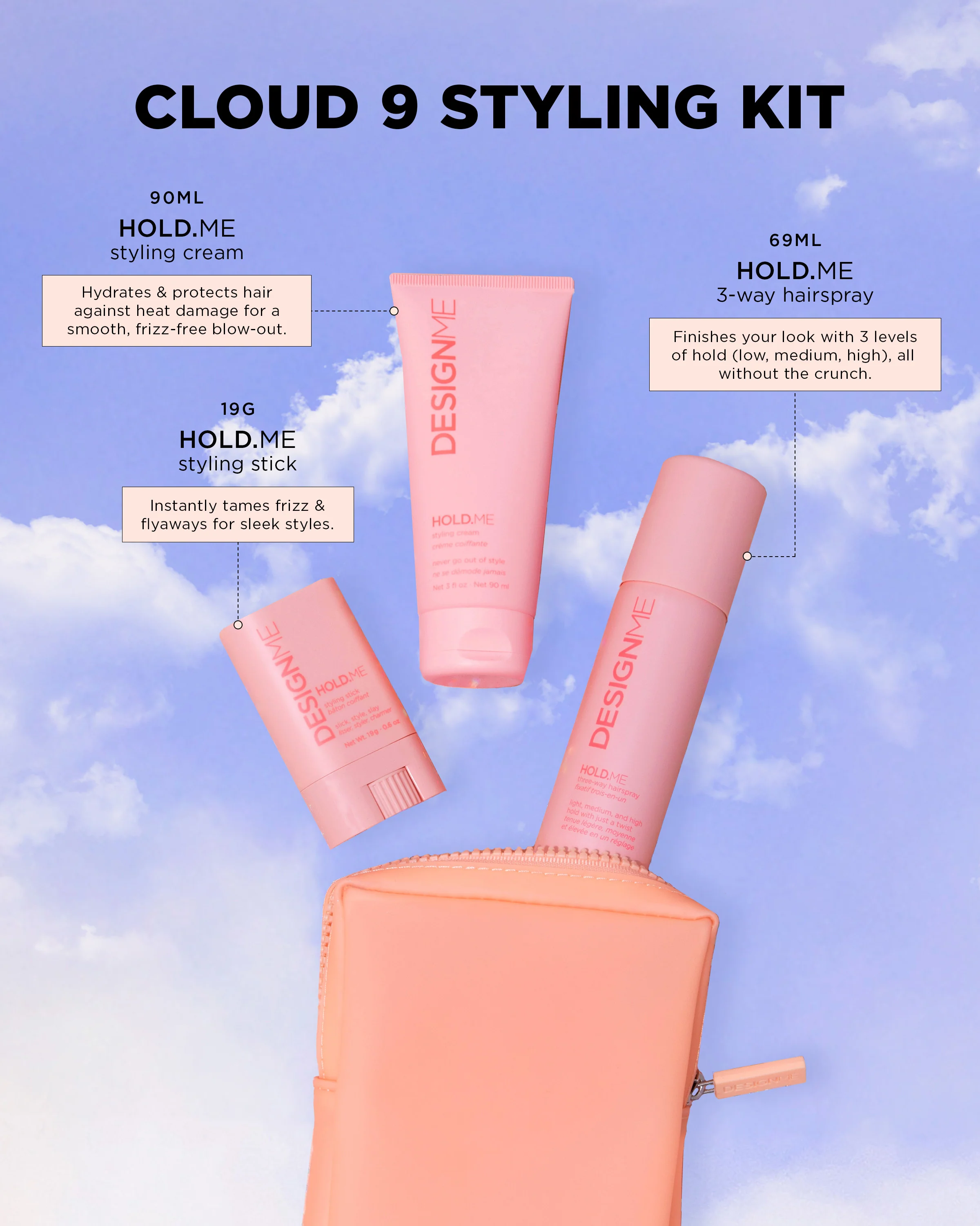 Cloud 9 • Hold & Control Styling Kit - Image 3