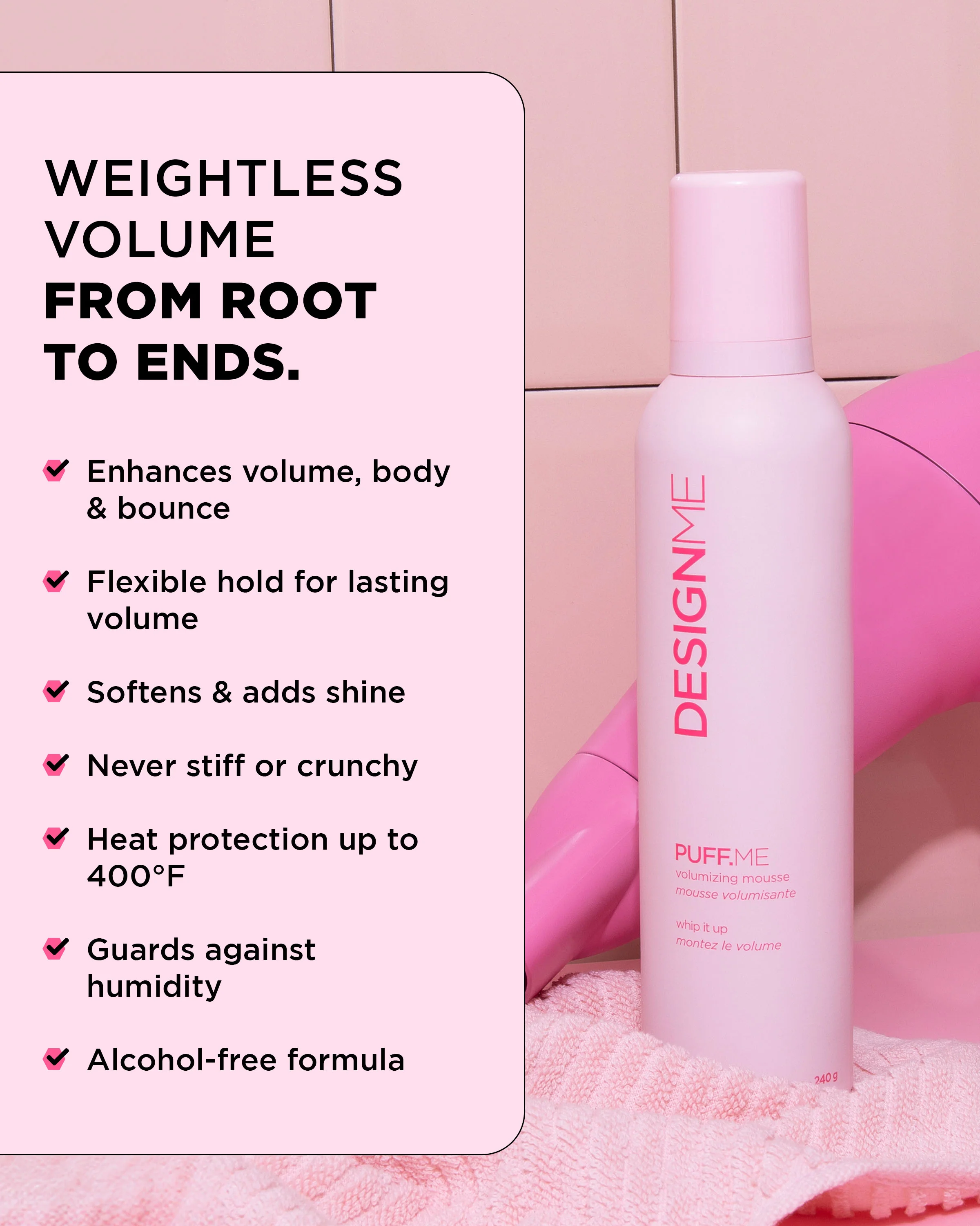 PUFF.ME • Volumizing Mousse - Image 3